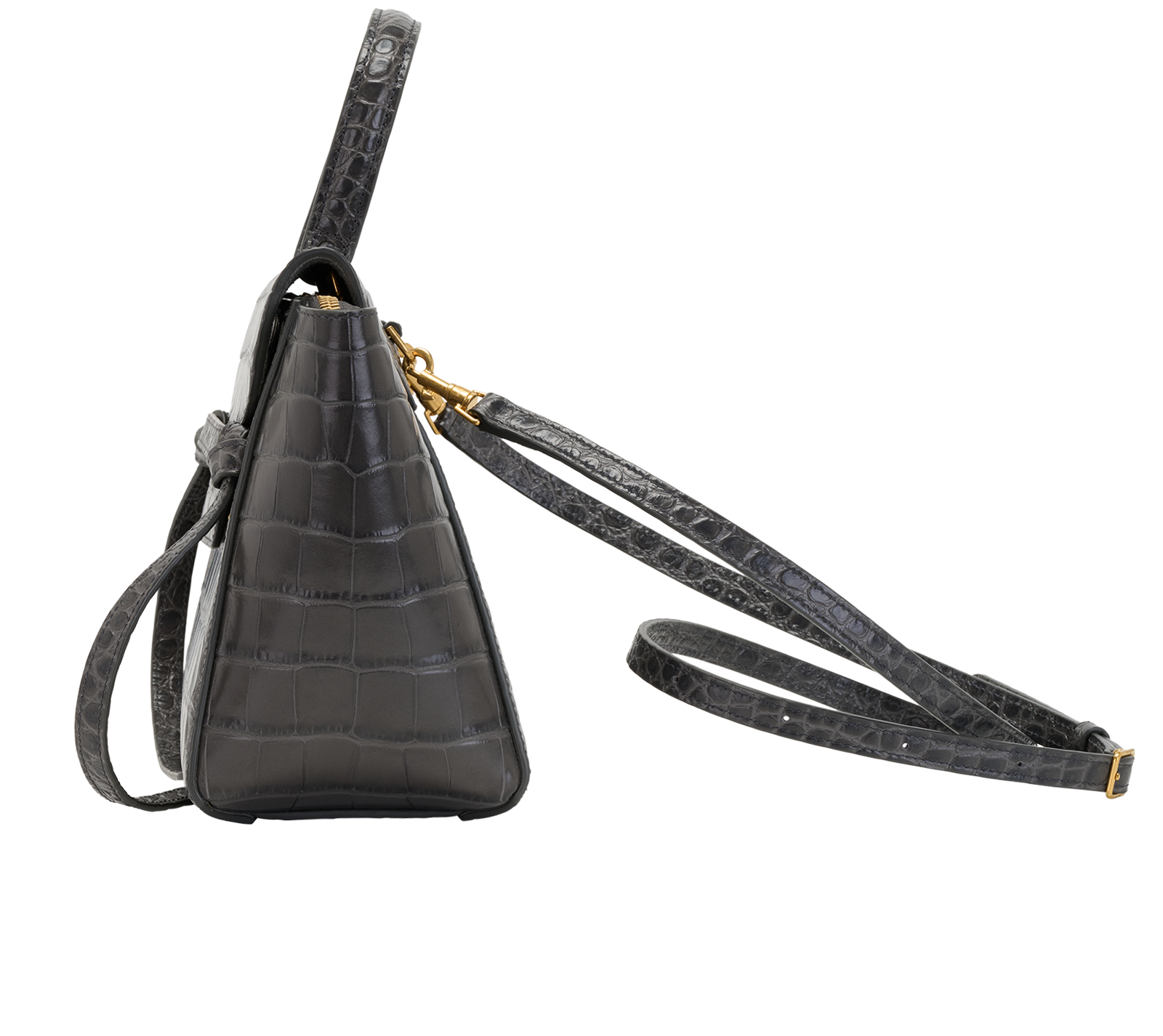 Nano Belt Bag, &pound;995, Handbags, Grey, Bottom view